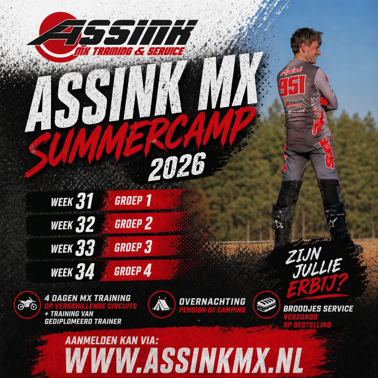 Assink MX Summercamp 2026 flyer